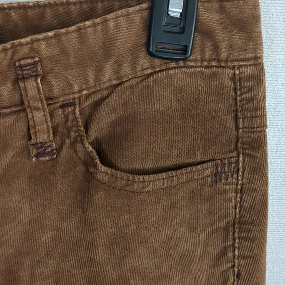 EUC Free People Corduroy Low Rise Skinny Jeans Size 28 Brown Soft Fabric - Picture 3 of 11